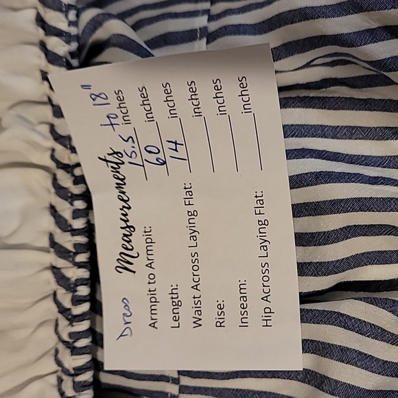 Maurices Maxi Striped Dress on or off shoulder - Picture 14 of 17
